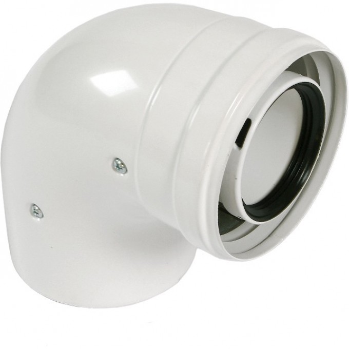 Отвод BAXI 90' алюминиевый эмалированный 80 мм MT71401801 Отвод BAXI 90' алюминиевый эмалированный 80 мм MT71401801